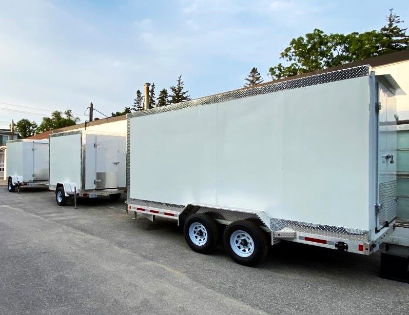 Cooler Freezer Trailer Commercial Manufacturer - North Pro Equipment -