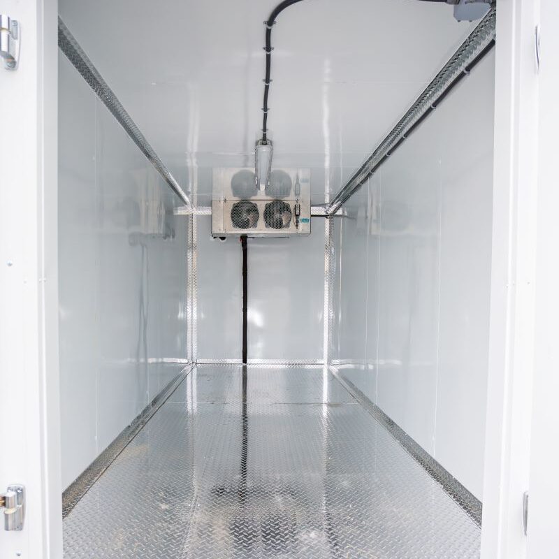 refrigerated trailer interior